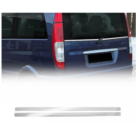 Garniture de Fenêtre de Hayon pour Mercedes Vito W639 2003-2014 Acier Inox 2Pcs (1/5)