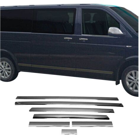 Garniture Baguette de porte latérale pour VW Transporter T5 2003-2015 Foncé L2