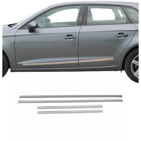 Baguette protection latérale de porte pour VW Passat 2005-2026 inox Chromé 4x