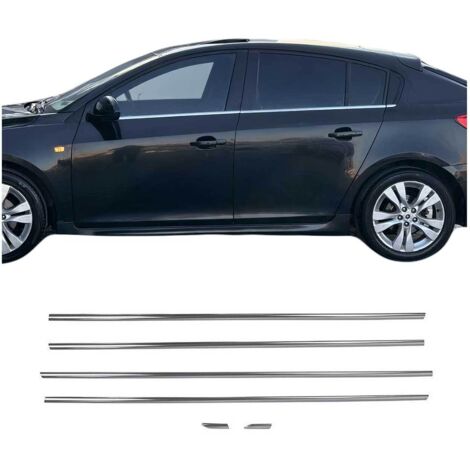 Garniture de Fenêtre pour Chevrolet Cruze HB 2011-2016 Acier Inox 6Pcs