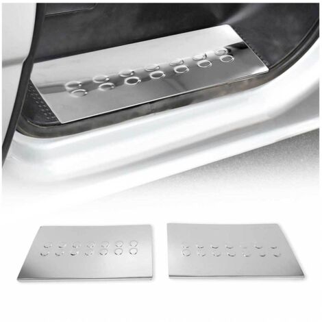 Couverture de Seuil de porte pour Renault Master Opel Movano 1997-2010 inox 2x