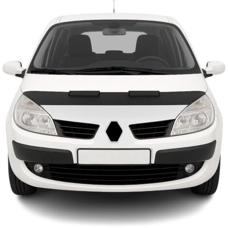 Protège Capot compatible avec Renault Scenic 2003 à 2009, Bra de Capot Protection, Noir (1/5)