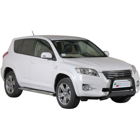 Pare-buffle Avant pour Toyota RAV4 XA30 2010-2012 63 mm en Acier Noir