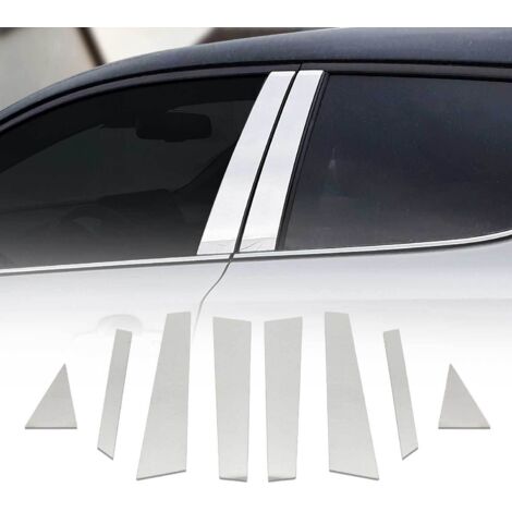 Couverture Garniture de pilier B pour Hyundai Kona 2017-2020 en acier inox 8Pcs (1/5)
