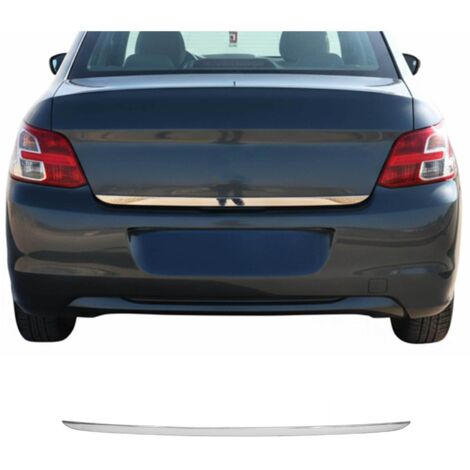 Garniture de Hayon Coffre pour Peugeot 301 2013-2021 acier inox (1/5)