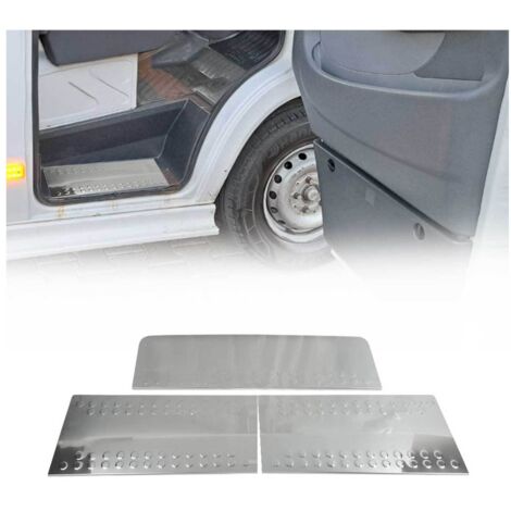 Couverture de Seuil de porte pour Mercedes Sprinter W901 W902 1995-2006 inox 2x (1/5)