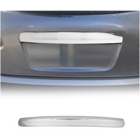 Garniture supérieure de Coffre pour Nissan Qashqai +2 2008-2014 acier inox (1/5)