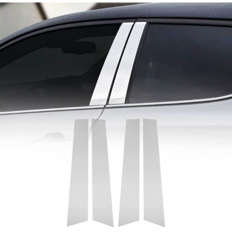 Couverture Garniture de pilier B pour Toyota RAV4 2018-2020 en acier inox 4Pcs (1/5)