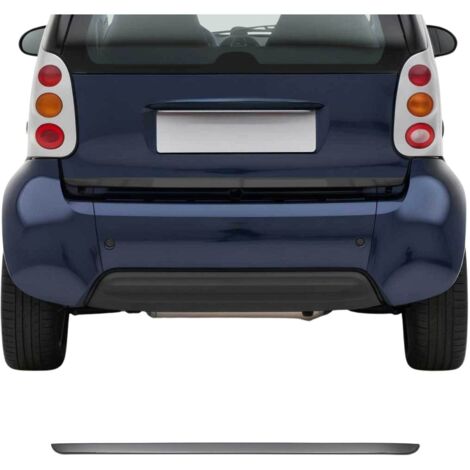 Garniture de Hayon Coffre pour Smart ForTwo 2007-2014 acier inox foncé