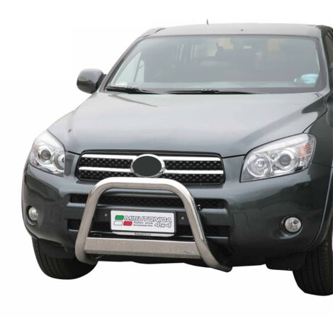Pare-buffle Avant pour Toyota RAV4 XA30 2006-2009 63 mm en Acier Gris