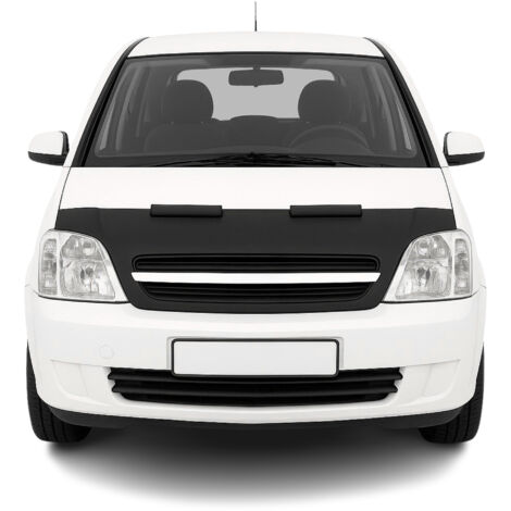 Protège Capot pour Opel Meriva A 2003 à 2010, Bra de Capot Protection, Noir (1/5)