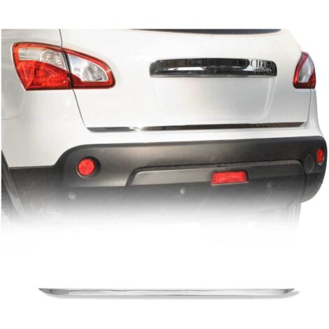 Garniture de Hayon Coffre pour Nissan Qashqai 2006-2014 acier inox