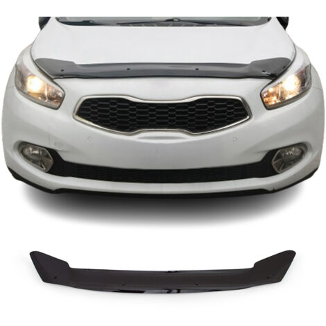 OMAC Déflecteur de Capot pour Kia Ceed 2012-2018 HB en Acrylique Noir (1/5)