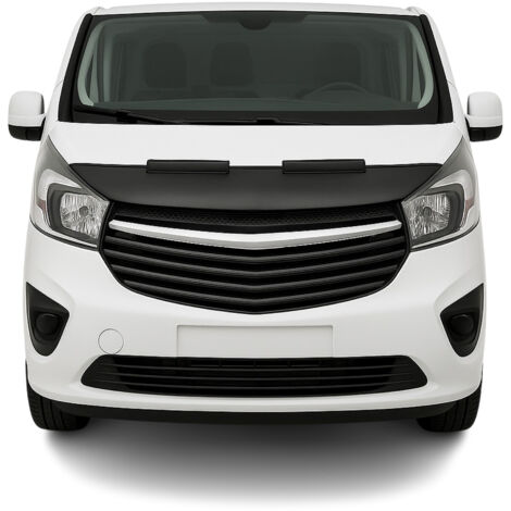 Protège Capot pour Opel Vivaro 2014 à 2019, Bra de Capot Protection, Noir