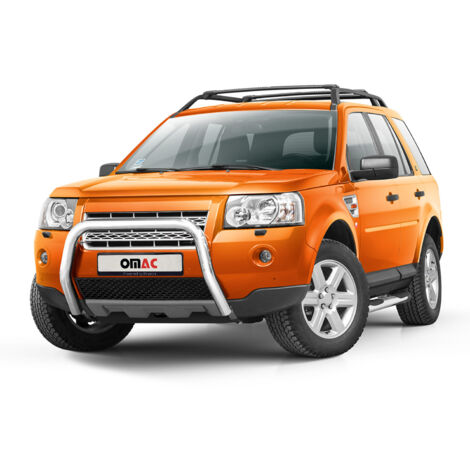 Pare-Buffle Avant Pour Land Rover Freelander 2007-2015 en Acier Argent