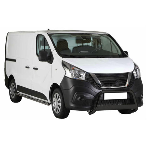 Pare-buffle Avant pour Nissan NV300 2016-2021 63 mm en Acier Noir