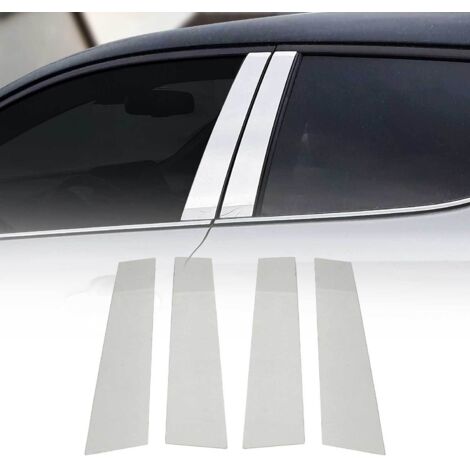Couverture Garniture De Pilier B pour Hyundai Elantra 2019-2023 SD inoxy 4Pcs (1/5)