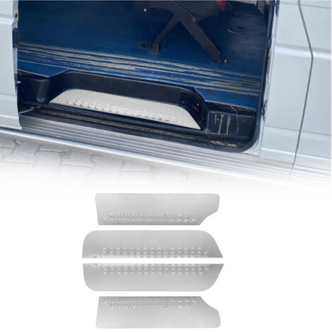 Couverture de Seuil de porte pour VW Transporter T4 Multivan 1990-2003 inox 4x (1/5)