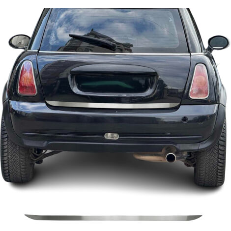 Garniture de Hayon Coffre pour Mini Cooper R56 R57 R58 R59 acier inox Brossé