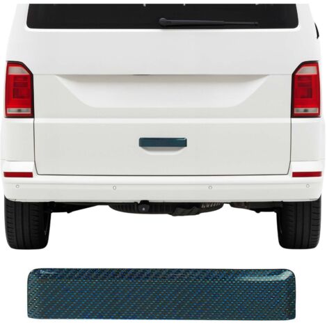 Garniture supérieure de Coffre pour VW T6 Transporter 2015-2019 Carbone bleu (1/5)
