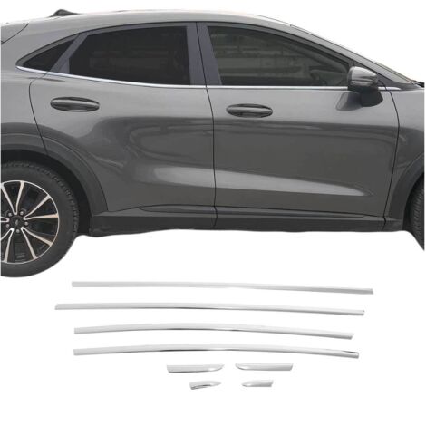 OMAC Baguettes de fenêtre Cadres de fenêtre pour Ford Puma 2019-2026 en Acier inoxy (1/5)