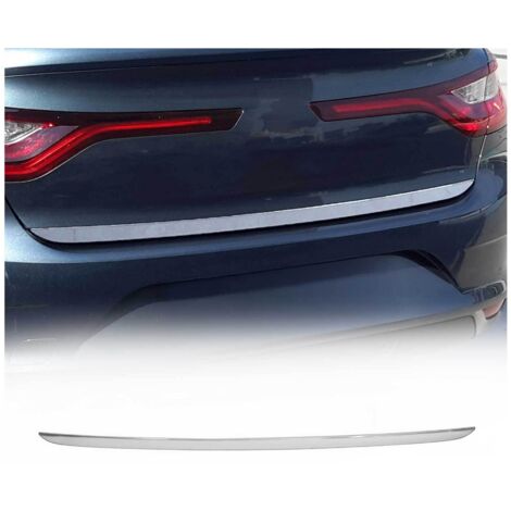 Garniture de Hayon Coffre pour Renault Megane IV 2015-2020 acier inox
