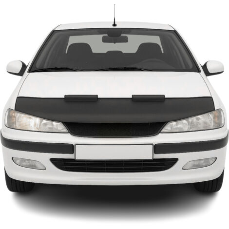 Protège Capot compatible avec Peugeot 406 1995 à 2004, Bra de Capot Protection, Noir (1/5)