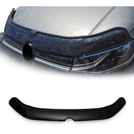 OMAC Déflecteur de Capot pour VW Caddy 2020-2026 en Acrylique Noir (1/5)