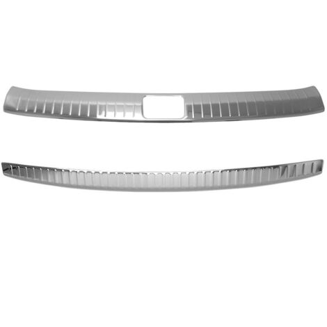 Protection Seuil De Pare-Chocs Arriére pour Kia Sportage 4 2015-2018 INOX Chromé (1/5)