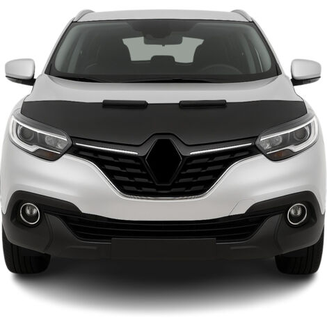 OMAC Protège Capot pour Renault Kadjar 2015-2022 Masque de voiture vinyle Noir (1/5)