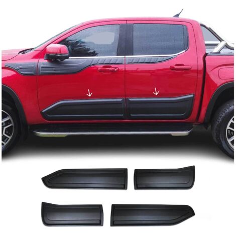 Habillage Moulures de carrosserie pour VW Amarok II 2023-2026 ABS Noir 4 Pcs (1/5)