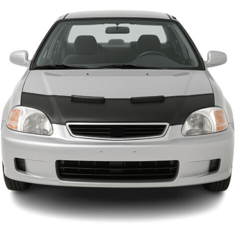 Protège Capot pour Honda Civic 1995 à 2000, Bra de Capot Protection, Noir (1/5)