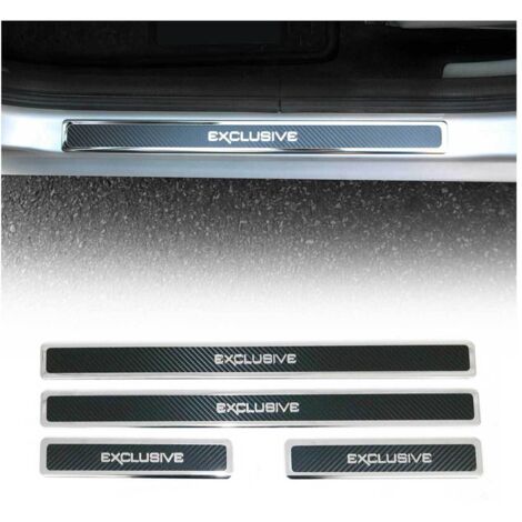OMAC Protection Seuil de Porte pour VW Taigo 2022-2026 Fibre de Carbone 4Pcs (1/5)