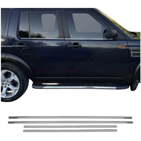 Garniture de Fenêtre pour Land Rover Discovery 2004-2009 Acier Inox 4Pcs