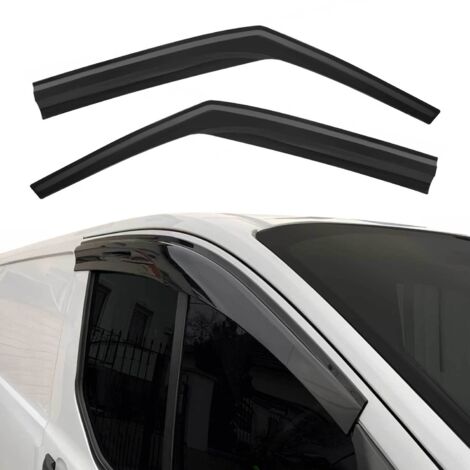 Déflecteurs de Vent Pluie d'air Compatible avec Renault Master Opel Movano 1998-2009 Noir