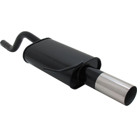 Pot d'échappement sport Novus pour Renault Clio 2 silencieux 90mm design RL