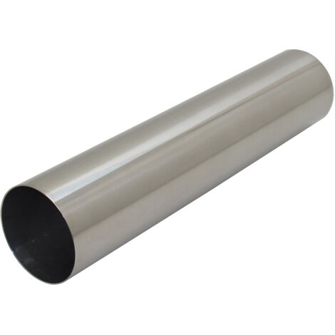 Embout d'échappement acier inoxydable 76mm SR-Design universel avec ABE