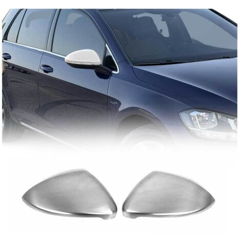 coques de rétroviseur pour VW Golf mk7Variant 2013-2020 en acier inoxydable mat (1/5)