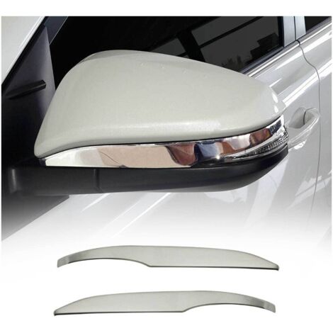 Coques de Rétroviseurs pour Toyota RAV4 2013-2018 en Acier Chromé Argent (1/5)