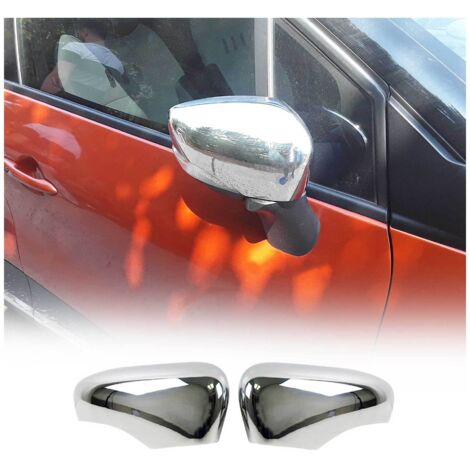OMAC Coque de rétroviseur pour Renault Captur 2019-2026 en Chrome ABS (1/5)