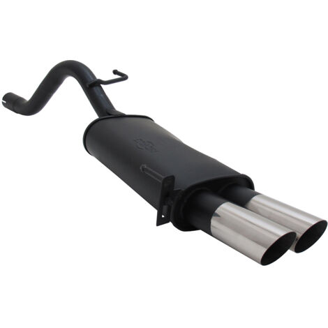 Échappement arrière sport Novus pour Fiat Grande Punto 199 2x76mm MS-Design ABE