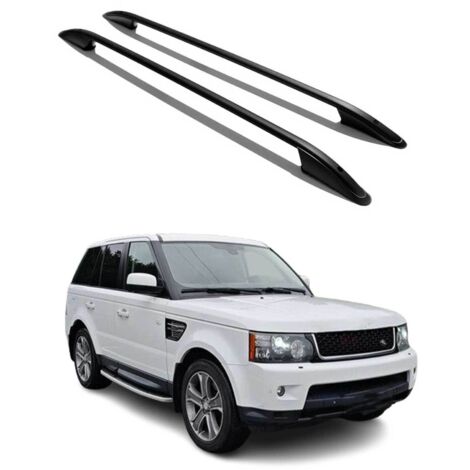 Barres de Toit longitudinales pour Range Rover Sport L320 2005-2013 L3 Alu Noir