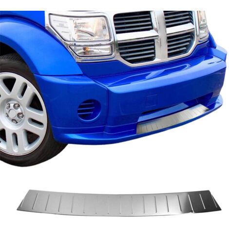 Protection Seuil de Pare-chocs Avant Avant Compatible avec Dodge Nitro 2007-2012 Acier (1/5)