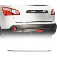 Garniture de Hayon Coffre pour Nissan Qashqai 2006-2014 acier inox