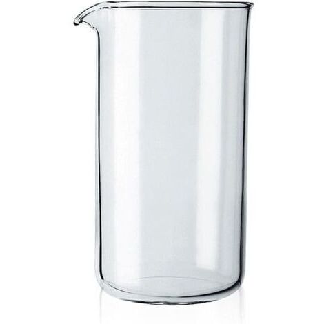 Bécher de rechange pour presse à café, verre – Transparent (Capacité : trois tasses, 0,35 L, 12 oz) (1/5)