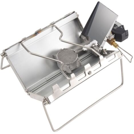 RéChaud de Camping ExtéRieur Portable Coupe-Vent Haute Puissance Cassette CuisinièRe à Gaz Accessoires Pique-Nique (1/4)