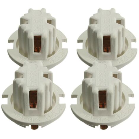 Lot de 4 douilles de feu arrière pour voiture, pour Série 7 X5 E53 E70 E65 X3 E83, blanc (1/4)