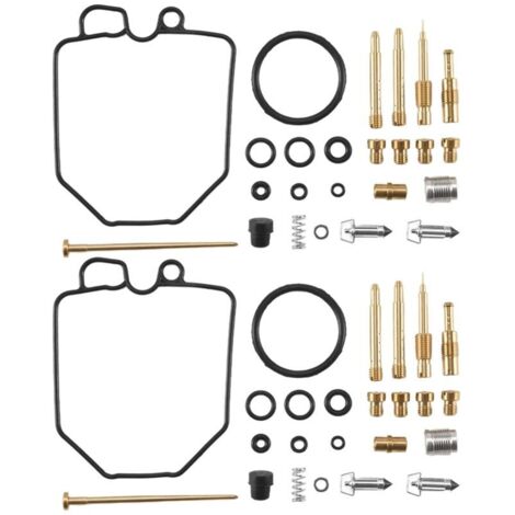 Kit de réparation et de reconstruction de carburateur pour Hawk 400 CB400T CB400 N 1980-81, 2 jeux