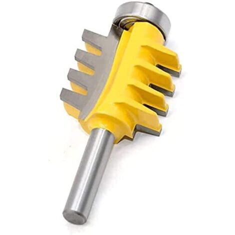 Fraise à Rainurer 8mm, Rainureuse Bois, Fraises à Rainurer pour Défonceuse, Fraise à Bois pour Panneaux de Densité, Bois Massif, MDF, Fraise à rainurer droit Fraises à rainurer pour défonceuse (1/4)