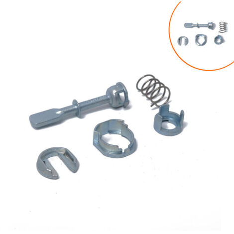 Kit de réparation de barillet de serrure de porte gauche ou droite 58 mm 6N0837223A Pagaie excentrique pour Polo 6N (1/4)